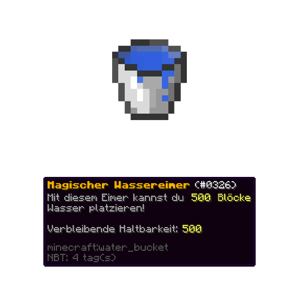 Bild für das folgende Item: Magischer Wassereimer (500)