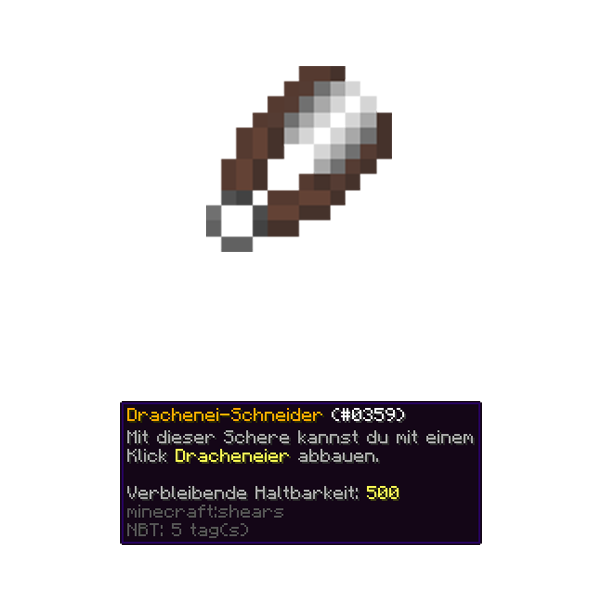 Bild für das folgende Item: Drachenei-Schneider (500)