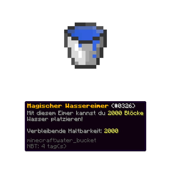 Bild für das folgende Item: Magischer Wassereimer (2000)