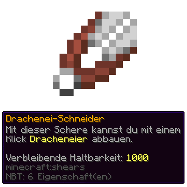 Bild für das folgende Item: Drachenei-Schneider (1000)