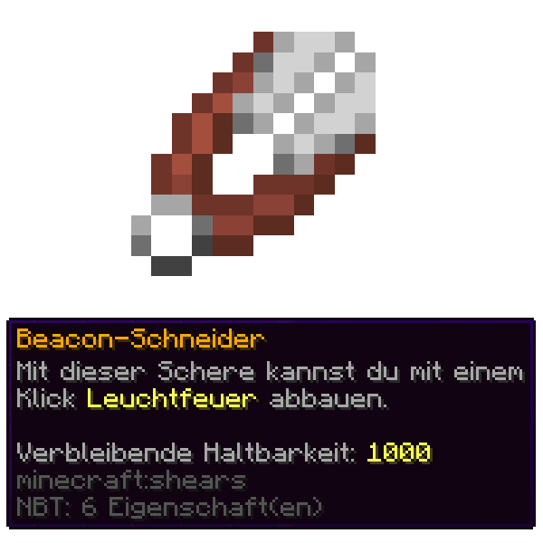 Bild für das folgende Item: Beacon-Schneider (1000)