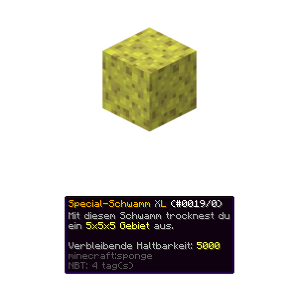 Bild für das folgende Item: Special-Schwamm XL (5000)