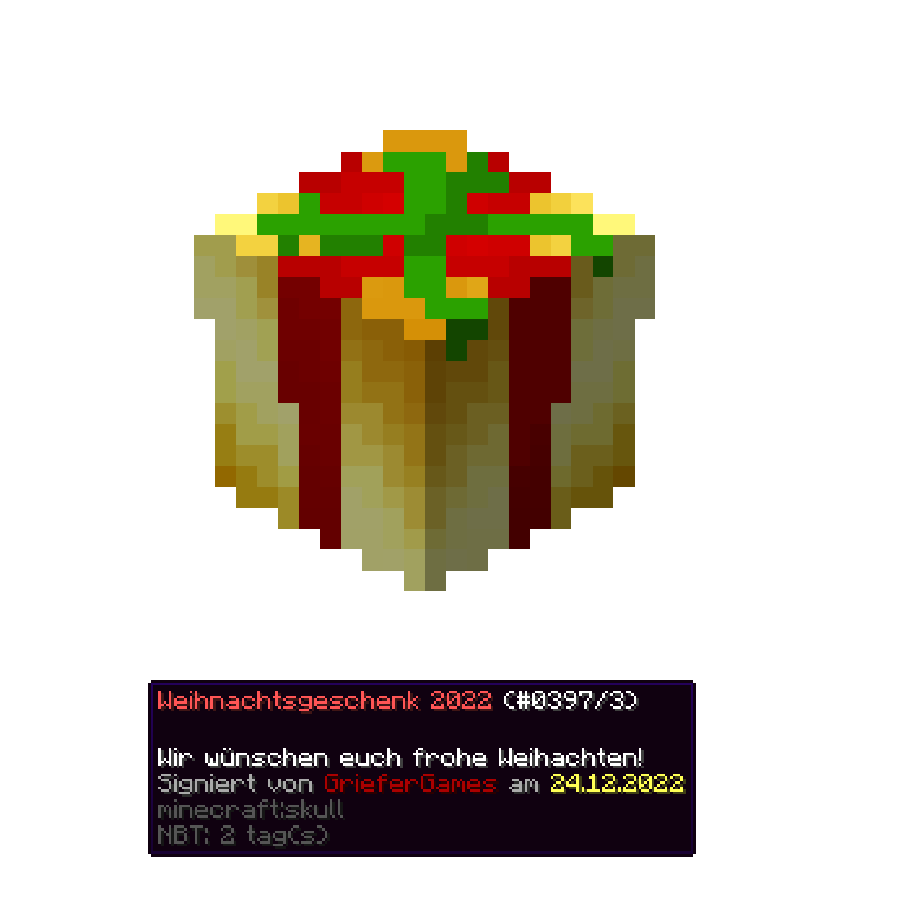 Bild für das folgende Item: Weihnachtsgeschenk 2022