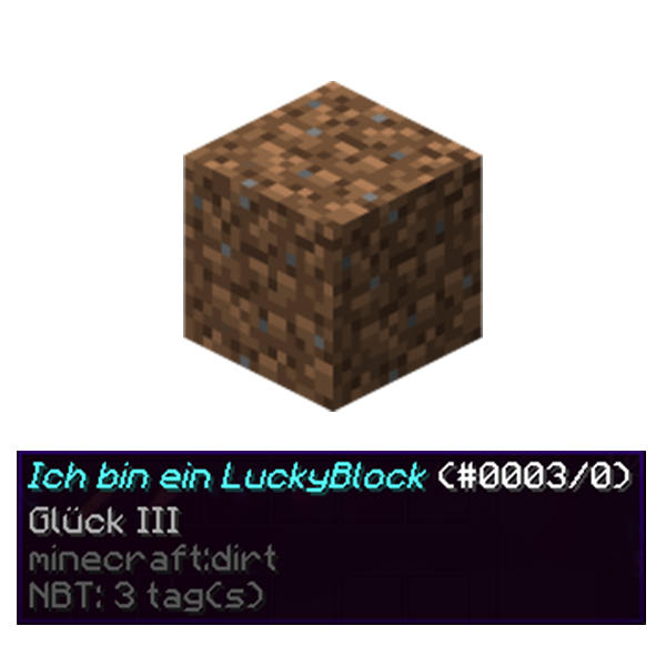 Bild für das folgende Item: Ich bin ein Luckyblock