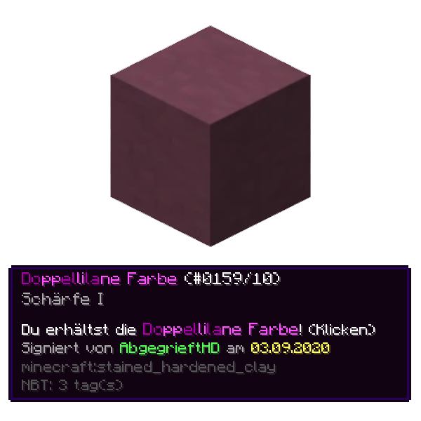 Bild für das folgende Item: Prefix - Doppellilane Farbe