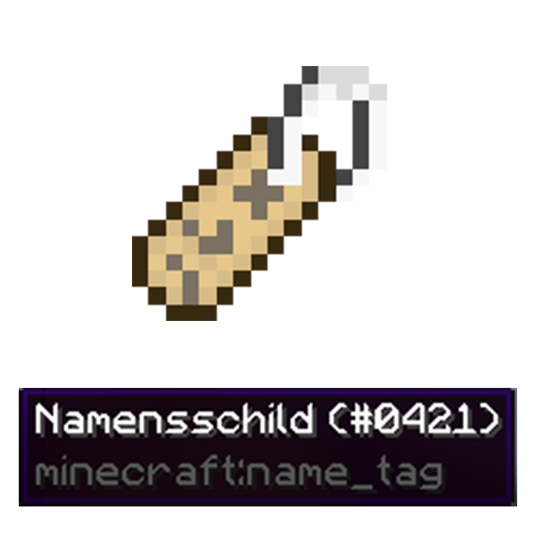 Bild für das folgende Item: Namensschild