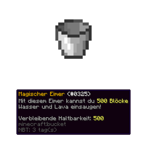 Bild für das folgende Item: Magischer Eimer (500)